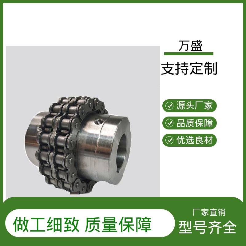 球磨机专用 使用寿命长 精密滚子链联轴器 2GLD1 万盛