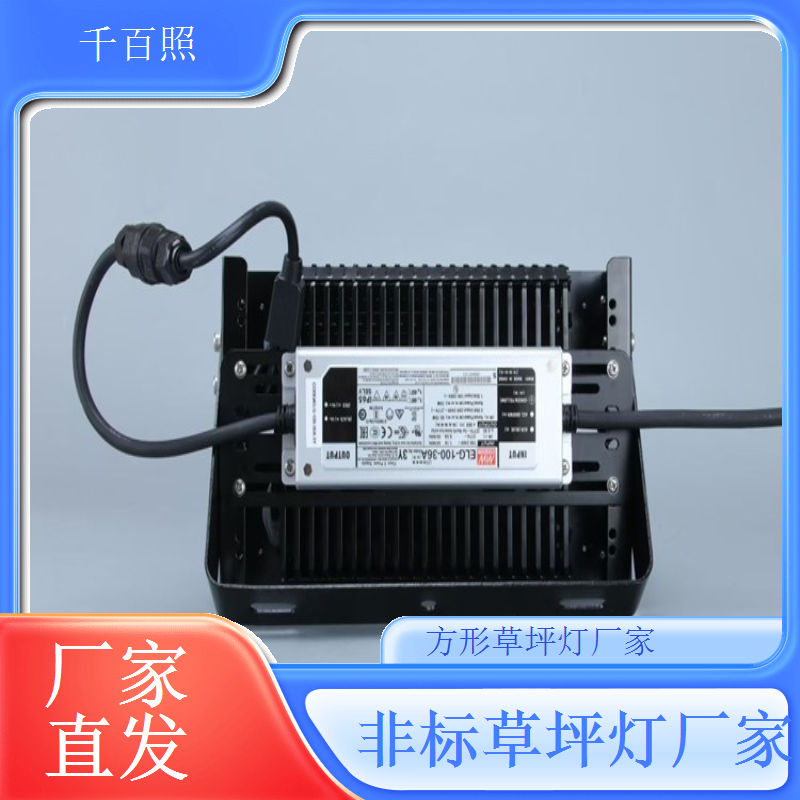 单色草坪灯厂家简洁大气适合安静休闲场所千百照