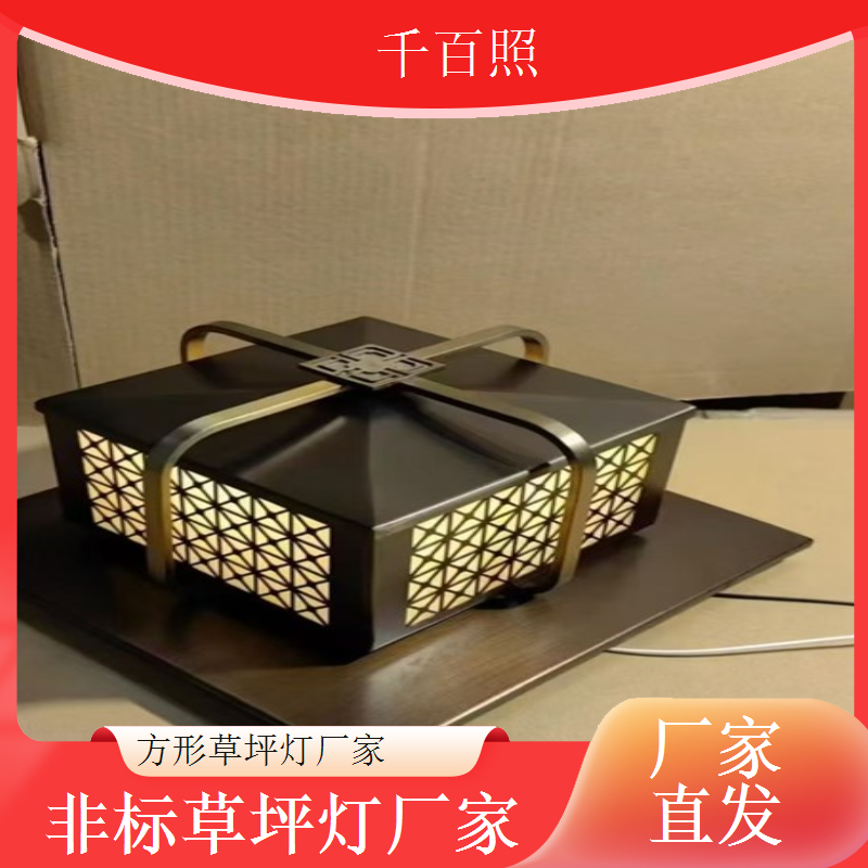 庭院草坪灯厂家直播打卡专用美化背景提升直播间氛围千百照