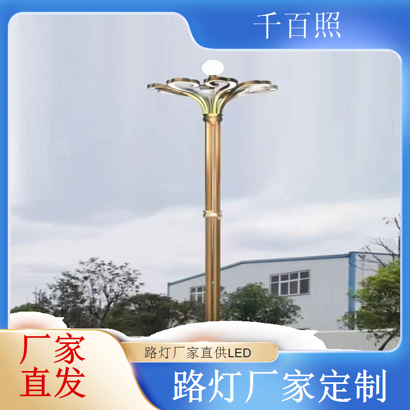  路灯厂家供应实用型路灯照明稳定满足基础道路需求千百照