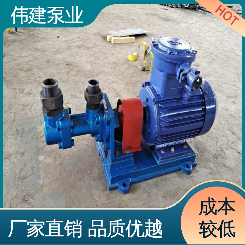 高压力三螺杆泵 输出稳定 润滑系统设备 振动小噪音低 伟建供应