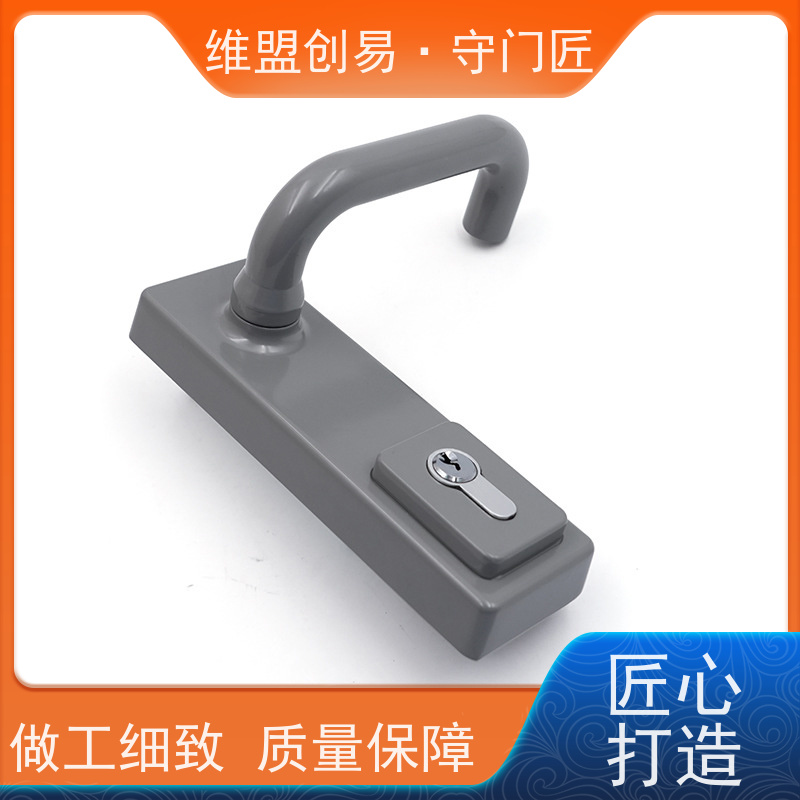维盟创易防火门出口压杠锁执手从外进入锁具