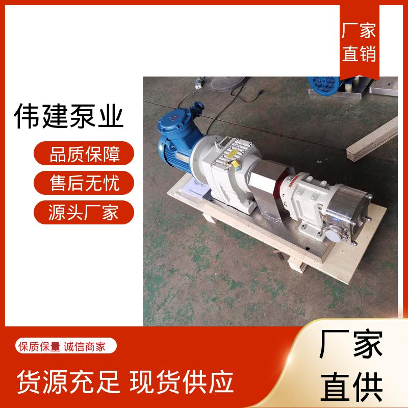 节能设计 蜂蜜糖蜜定量灌装泵 稳定推送 伟建定制