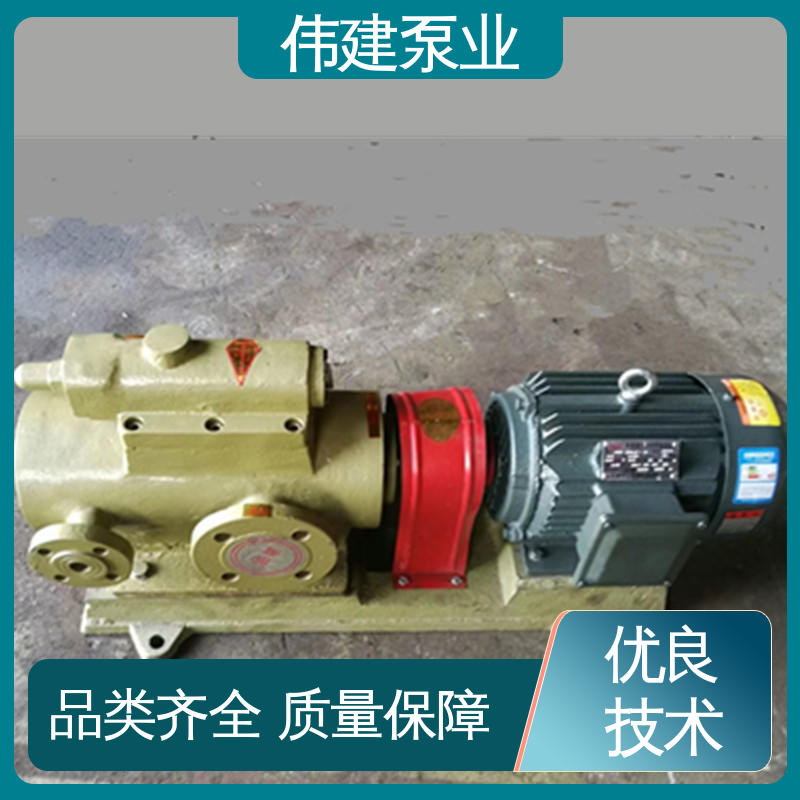伟建供应 振动小噪音低 输出稳定 高粘度重油泵