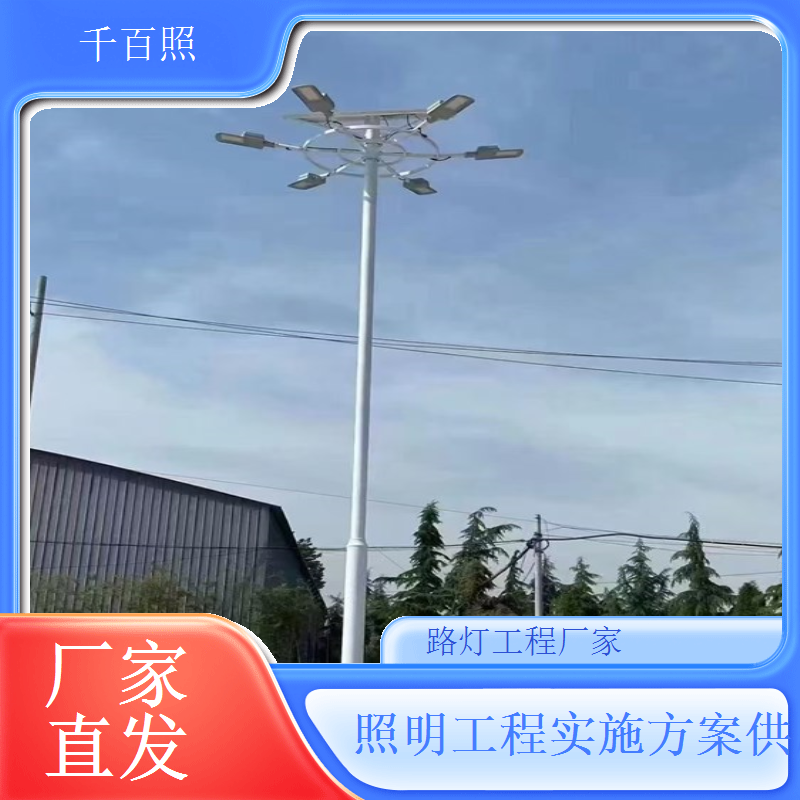 千百照路灯工程厂家乡村公路亮化项目合作供应商