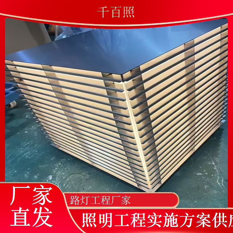 路灯工程厂家施工队伍乡村路灯安装调试专业服务千百照
