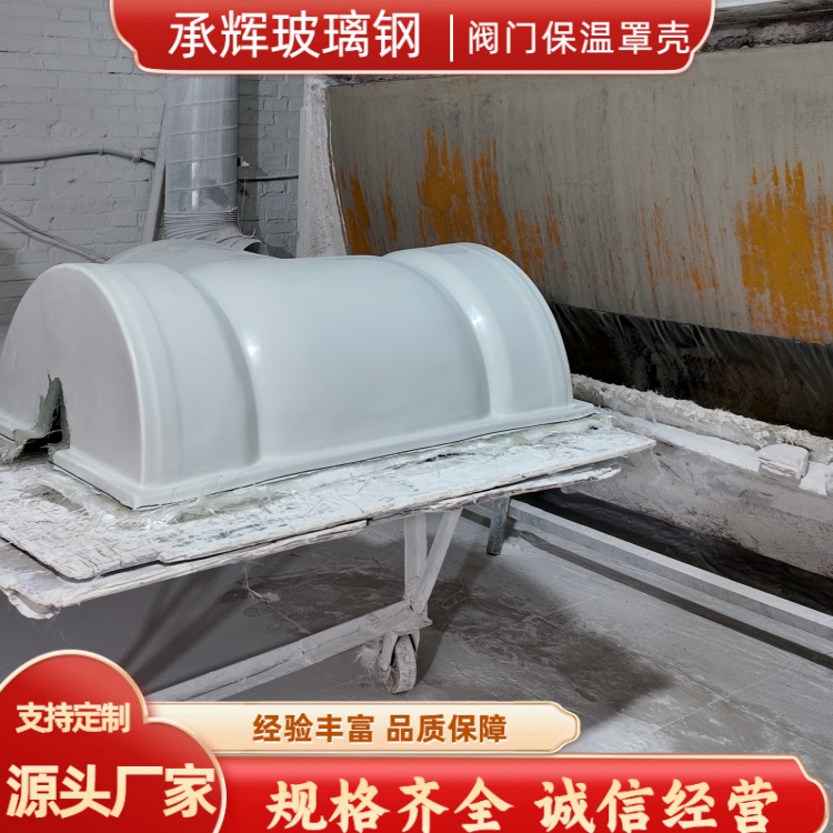 承辉 玻璃钢阀门保温罩 沿海工业场景用 干净美观耐用