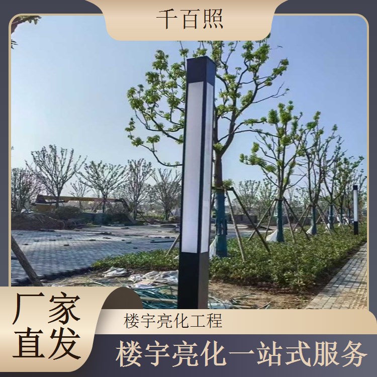 楼宇亮化静态效果 住宅楼宇固定灯光装饰工程千百照