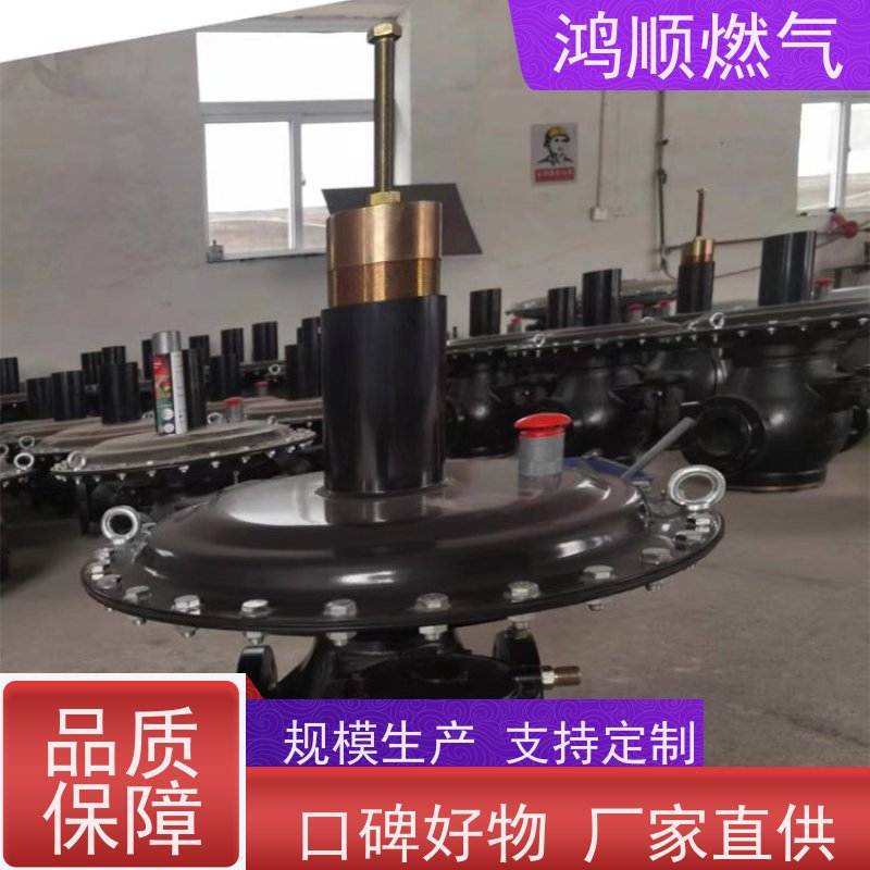 鸿顺 厂家 液化气调压阀稳压器 结构合理坚固耐用 规格齐全