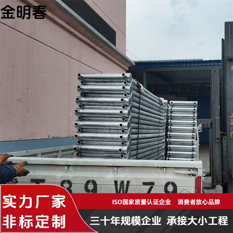 金明春 厂家供应 烟气余热翅片管式换热器 不易变形生锈 加工定做