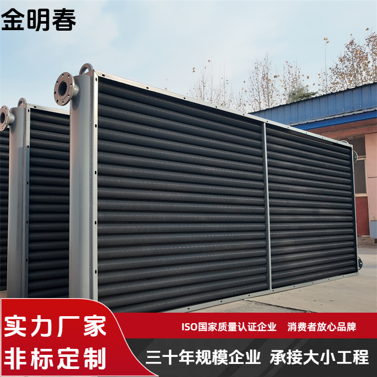 金明春 厂家 翅片管式换热器 阻力小运行稳定 支持定制