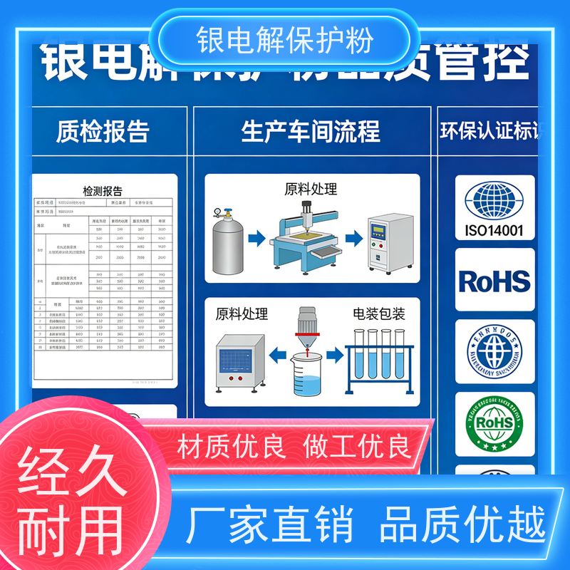 华凯 首饰加工专用银电解保护粉 符合RoHS标准 降低使用成本