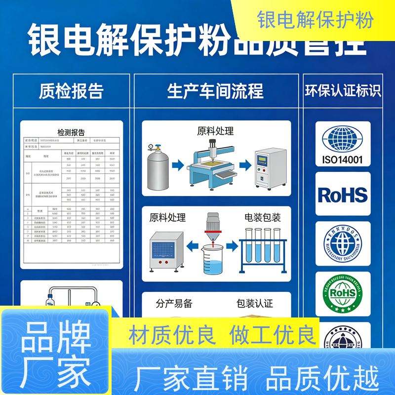 华凯表面处理 电子元件镀银保护粉 适用于特殊工况 降低使用成本