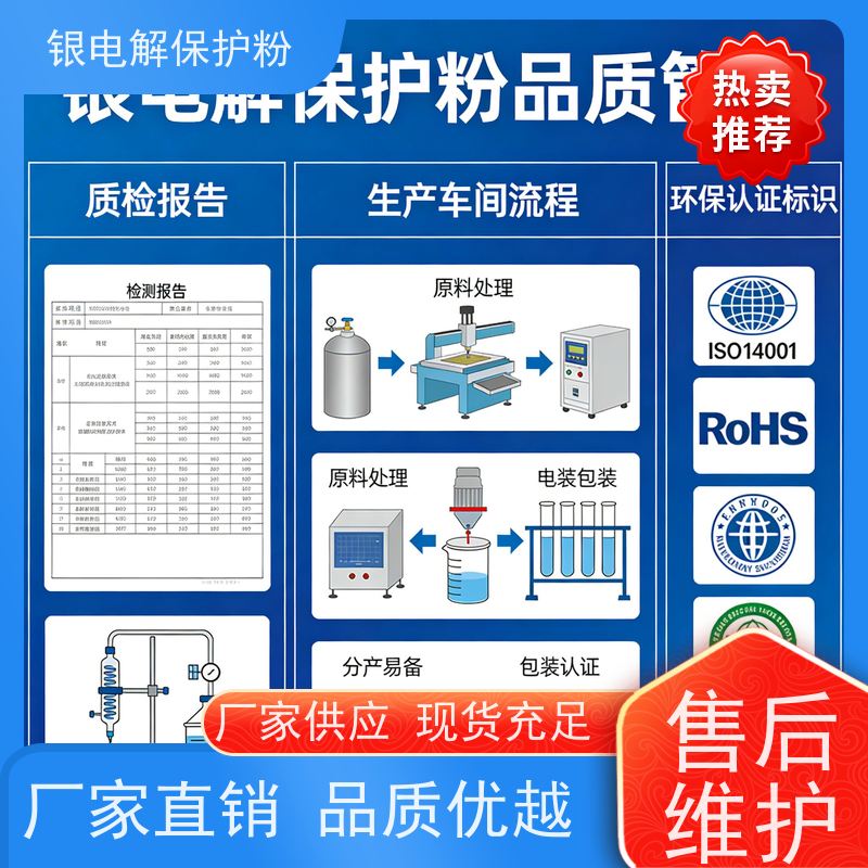华凯电镀添加剂 银电解保护粉 缩短工艺流程 支持样品试用