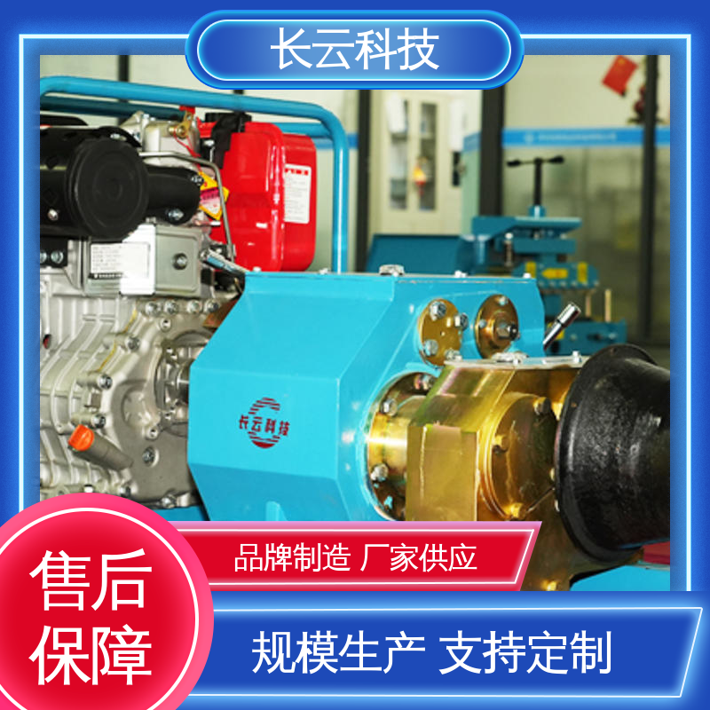 长云科技 机动绞磨厂家选择 响箭5号柴油款 密封良好 