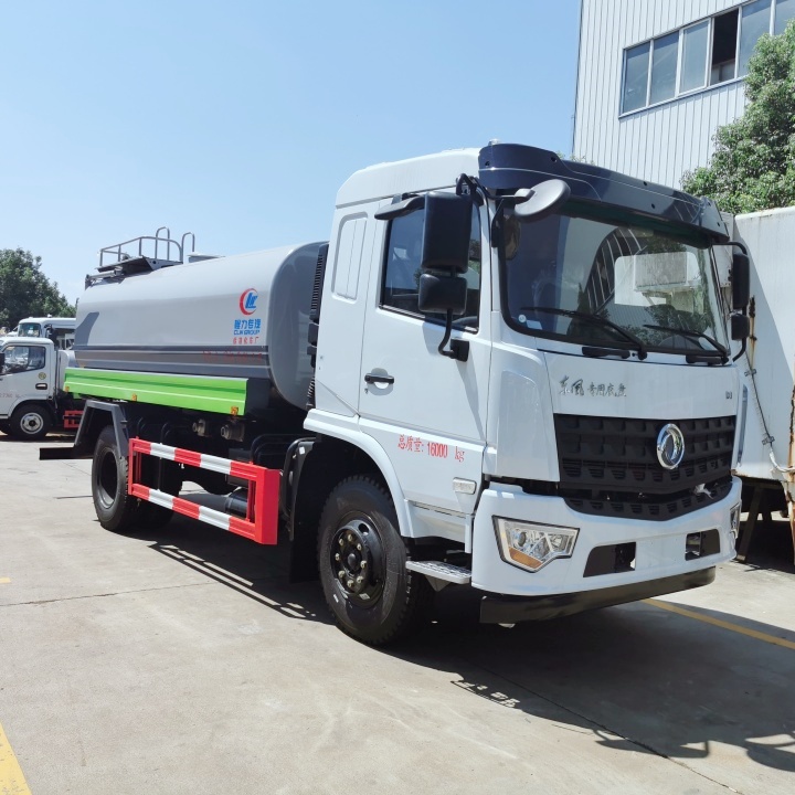 东风途逸 清洗车 国六排放 路面洒水车 带前冲后洒