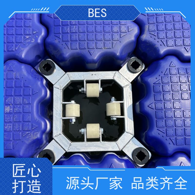 百世 水上文创 游艇码头 可铺塑木地板 漂浮蹦床搭建