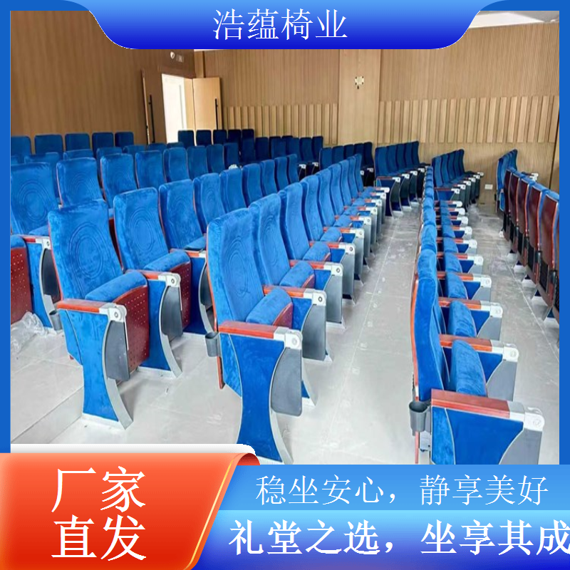 电影院剧院观众席座椅定制 舒适实用专业制造厂浩蕴椅业