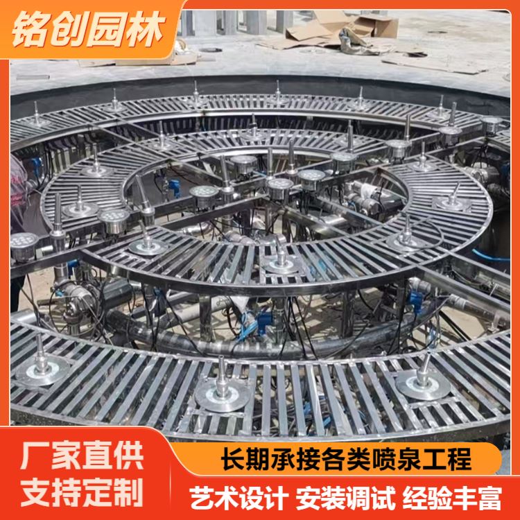 铭创 大型漂浮喷泉设计施工 多年经验 一站式服务