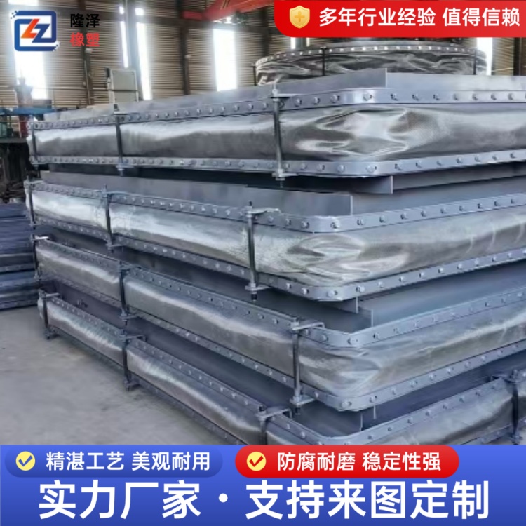 隆泽 厂家 非金属蒙皮 空调排风管道用 结构柔性好