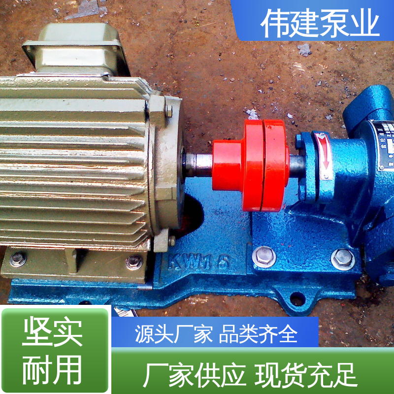 可调式渣油泵 无泄漏效率高 重油输送用 无堵塞耐高温 伟建供应