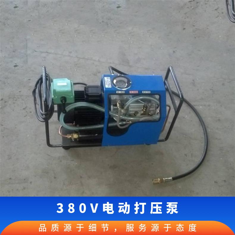 硫化设备380V电动打压泵在泵底部加装了一体式水箱