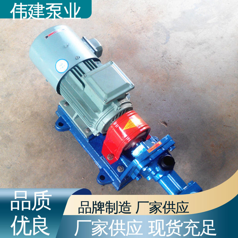 伟建供应 可定制 库存充足 卧式螺杆泵 电力驱动