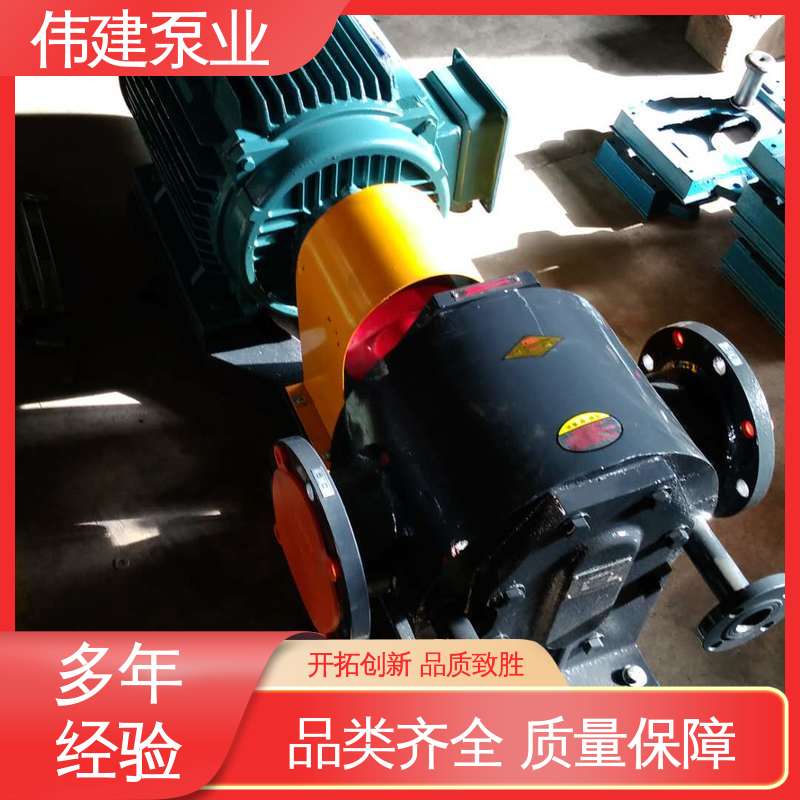 伟建供应 耐酸碱腐蚀 润滑油输送用 保温螺杆泵 316L材质