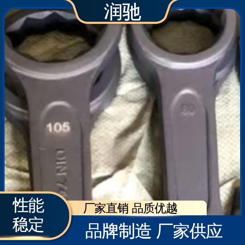 润驰供应 高碳钢材质 多尺寸 曲柄敲击扳手 加重型