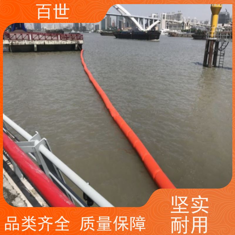百世 城市内河 警戒浮体 网格化拦截 可贴反光条