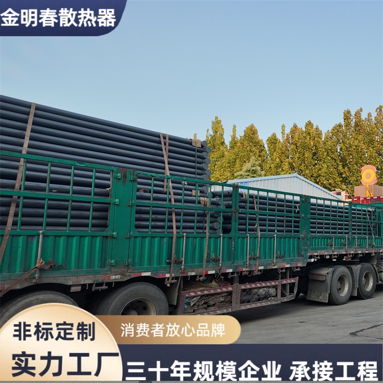 金明春 源头厂家 光面管暖气片 阻力小运行稳定 加工定做