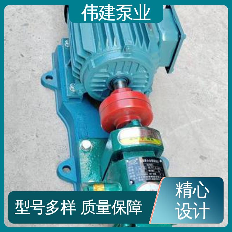 不锈钢齿轮泵 机油柴油液运输用 无泄漏效率高 耐磨性能好 伟建供应