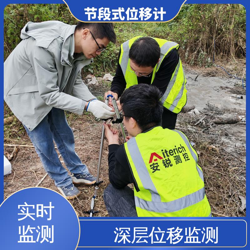 地质灾害泥石流 7*24 小时测量 分段式测斜仪 声光预警 岩体深部位移