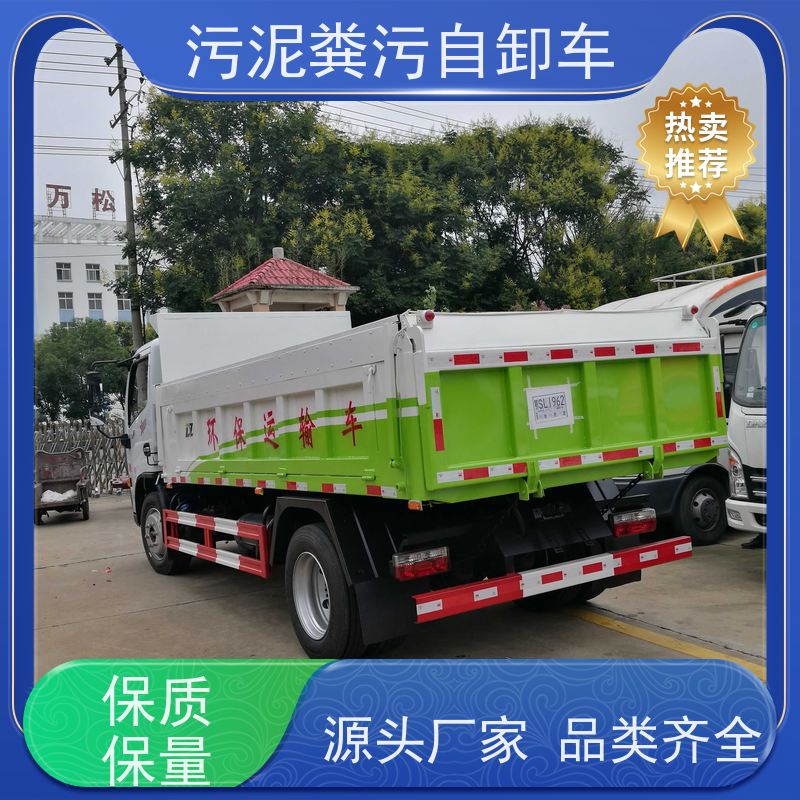 东风双排座密闭式垃圾车 城建环卫自卸式清运车 小型蓝牌收集车