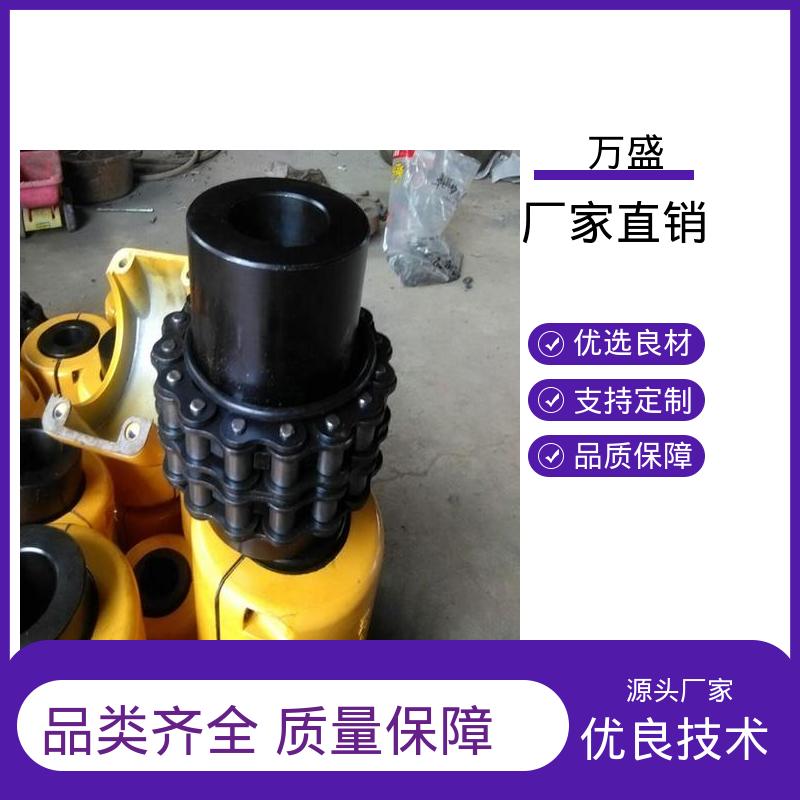 精度较高 多排滚子链联轴器 造纸机专用 GL14 万盛