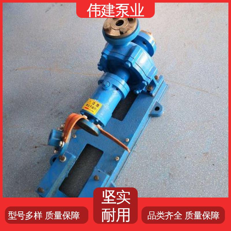 高温蒸汽 耐酸碱腐蚀 无泄漏船用 容积式转轮泵 伟建供应