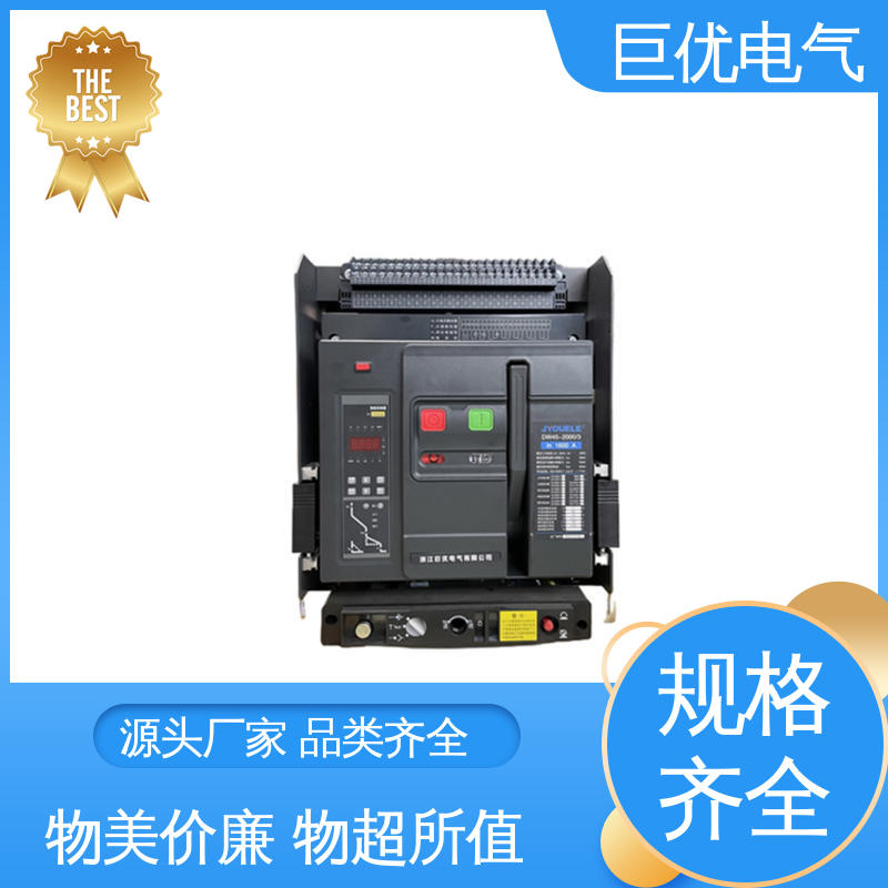 巨优电气 智能型万能式断路器 RMW1 规格齐全 售后完善