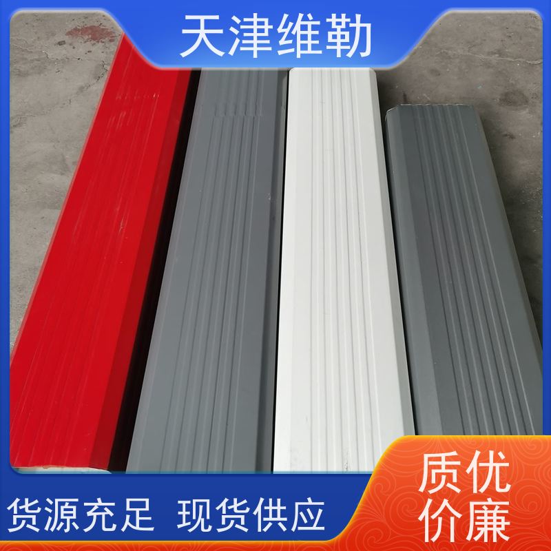0.5mm银灰色#150*110 彩钢板雨水管厂家 支持长度定制 可带料加工