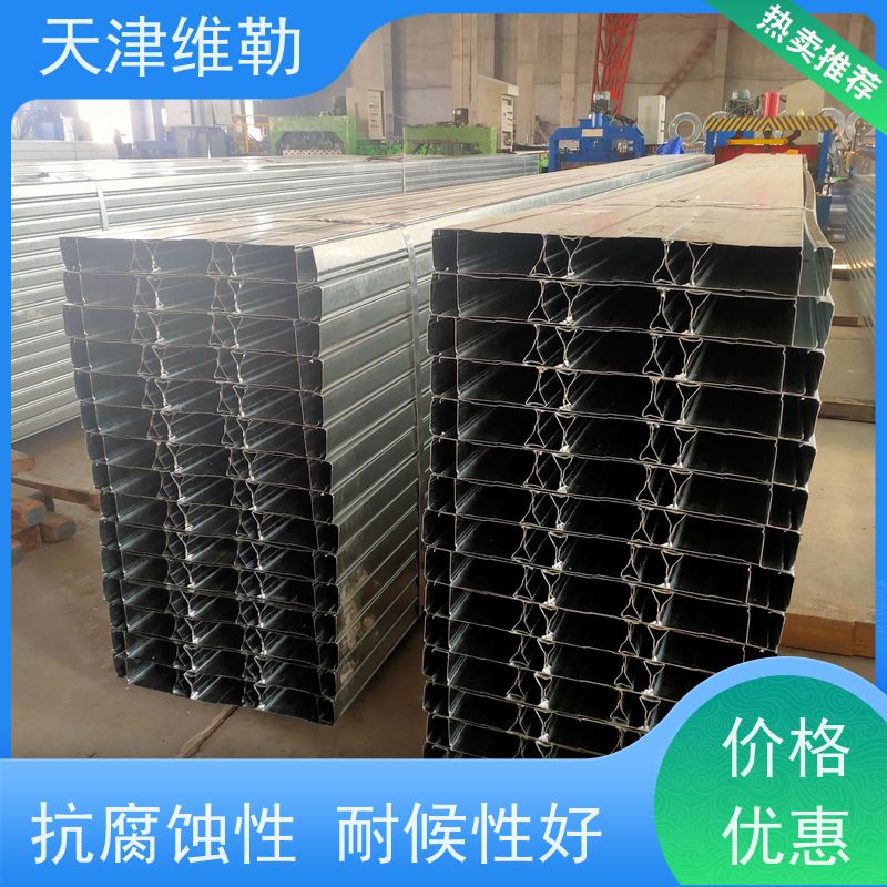 天 津维勒 楼承板 双面镀锌 275g 开口YXB51-305-915 1.0mm厚 按长度生产