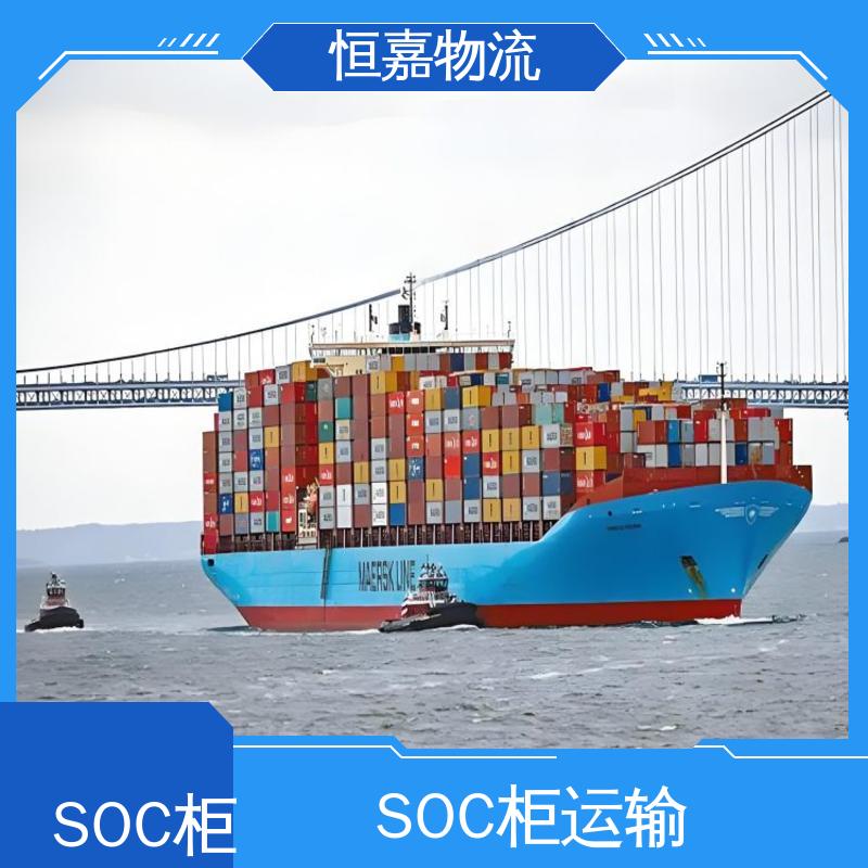 恒嘉物流 厦门到天津 SOC自备柜拖车 20GP小柜 船期稳定