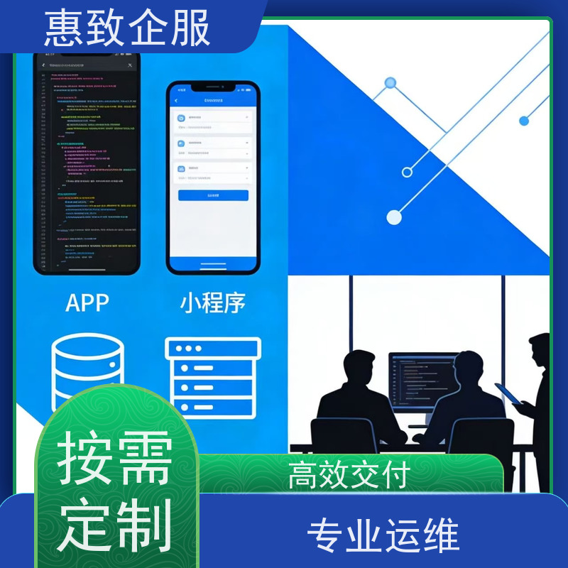 APP定制开发公司 高效解决方案 惠致企服 技术过硬