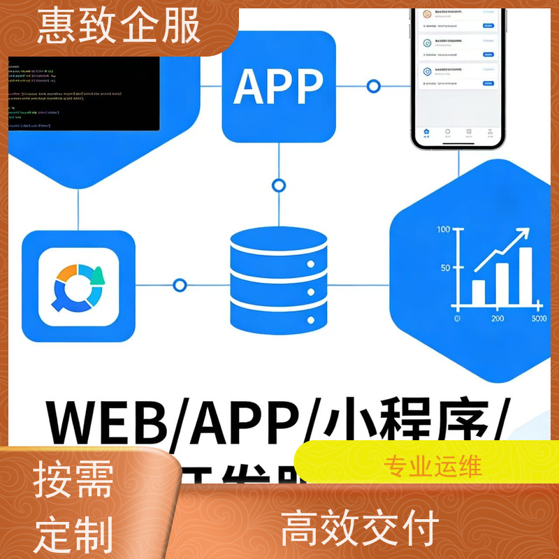 跨平台APP开发定制服务 助力企业数字化 惠致企服 二十多年经验
