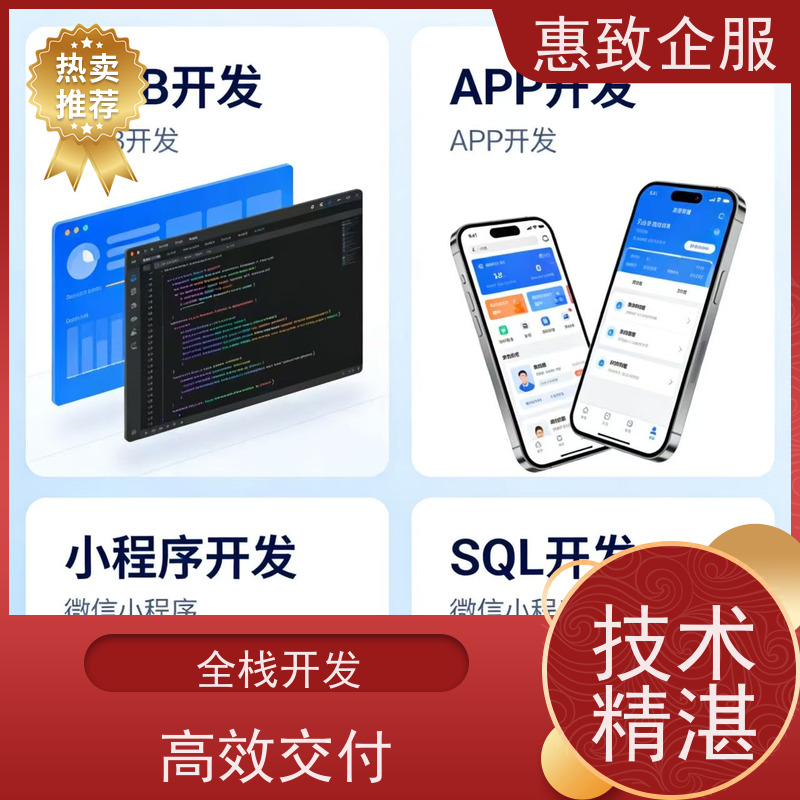 微信小程序开发定制 高效解决方案 惠致企服 技术过硬