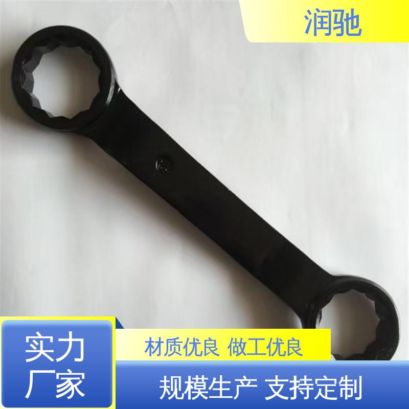 整体锻造工艺 铍青铜 英制 锤击开口扳手 润驰生产