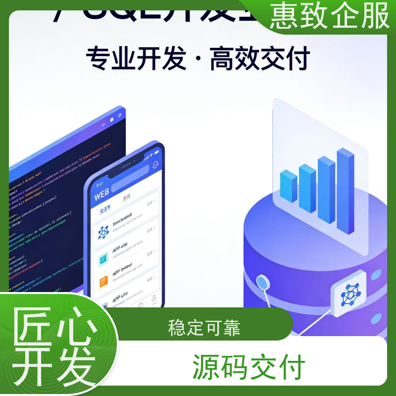手机APP软件定制开发 系统安全稳定 惠致企服 案例丰富