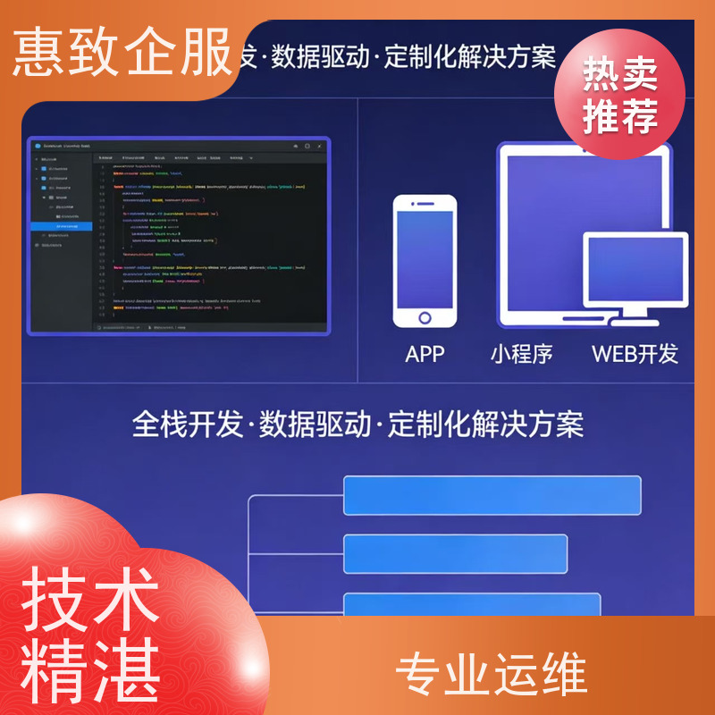 小程序定制开发制作 高效解决方案 惠致企服 技术过硬