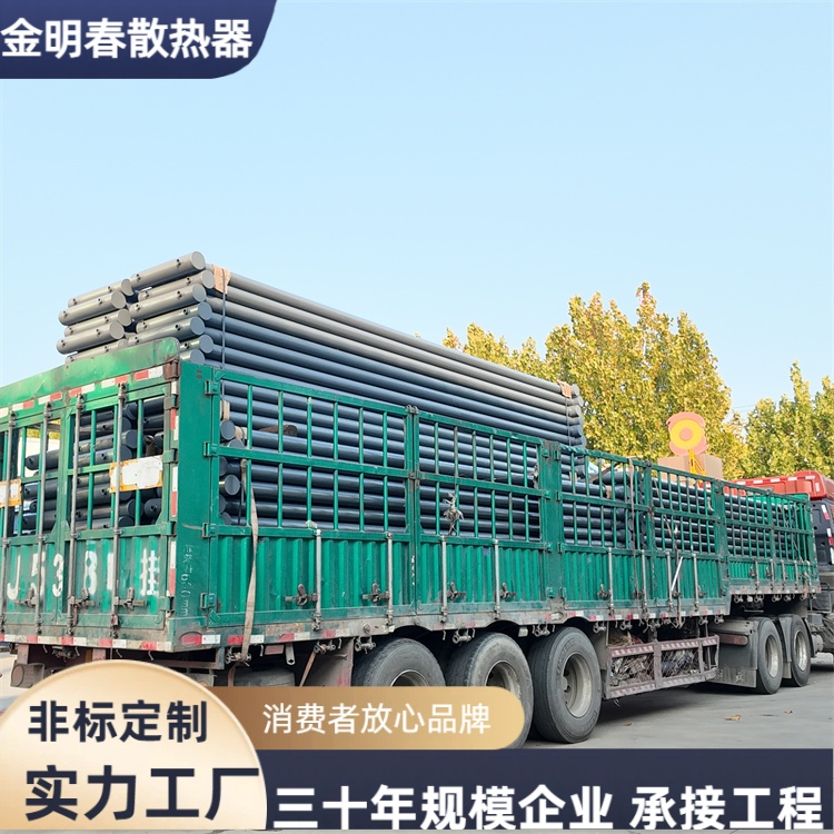 金明春 厂家供应 光面管散热器D108-2500-4 效率高性能稳定 欢迎电议