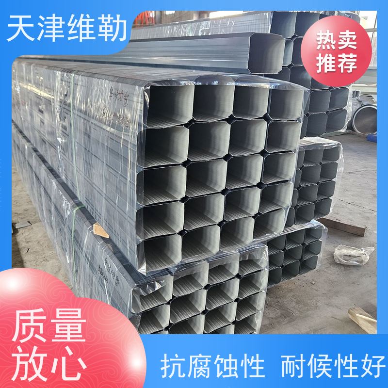 上 海宝钢股份铁青灰色雨水管 #130*100 厂房下水管 抗冲击 易安装