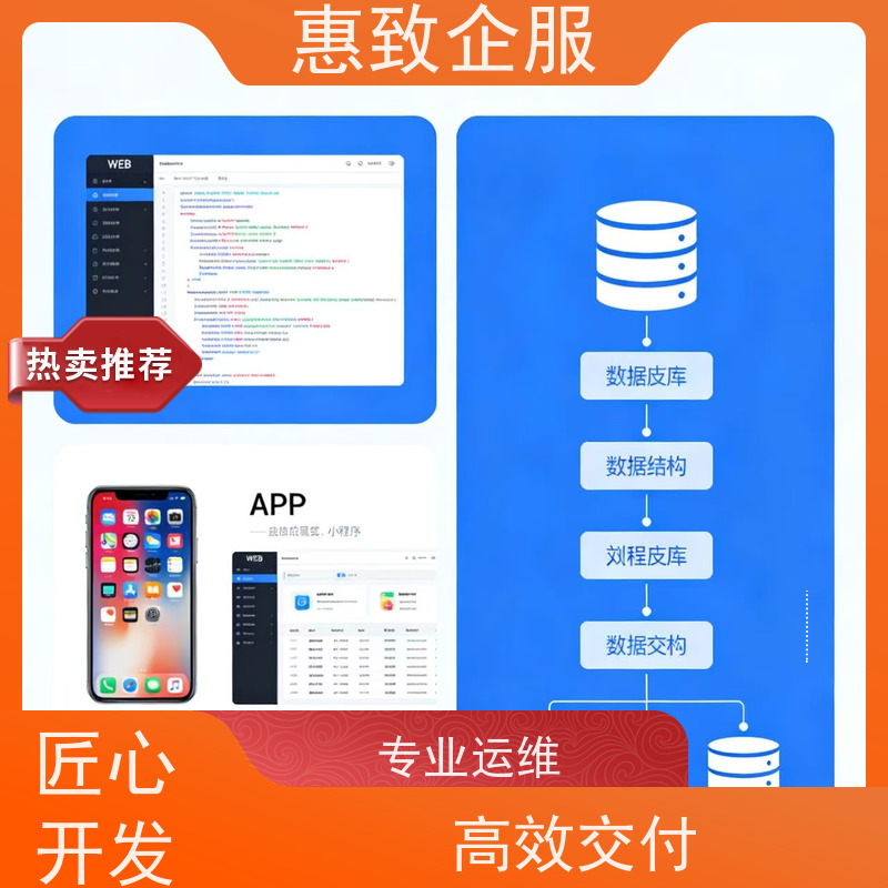 前端网页设计开发制作 系统安全稳定 惠致企服 二十多年经验