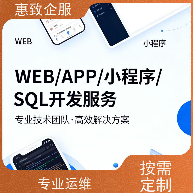 SQL数据库开发优化 一站式定制服务 惠致企服 技术过硬